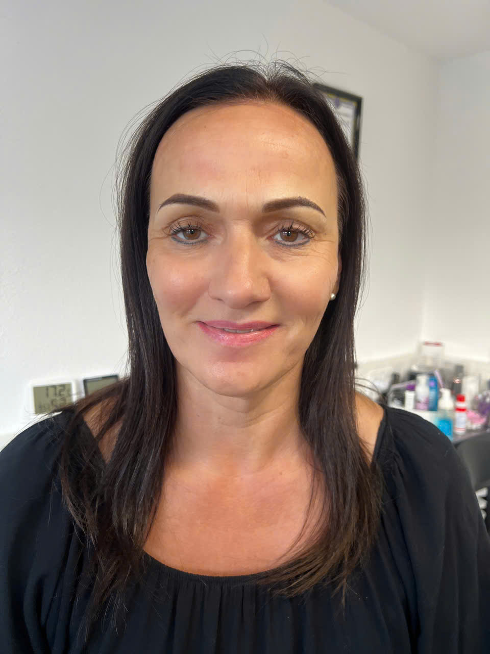 Nach Heilung PMU der Augenbrauen